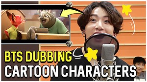 BTS Dubbing Cartoon Characters | KPOP VGK