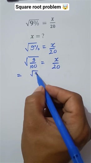 square root problem 🤯/ #maths #mathstricks #olympiad #mathematics #shorts #short feed#squareroot