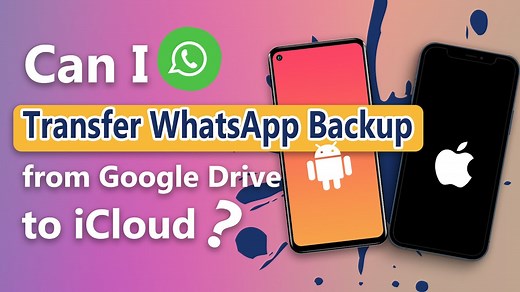 4 comments | Would you like to transfer your WhatsApp backup from...