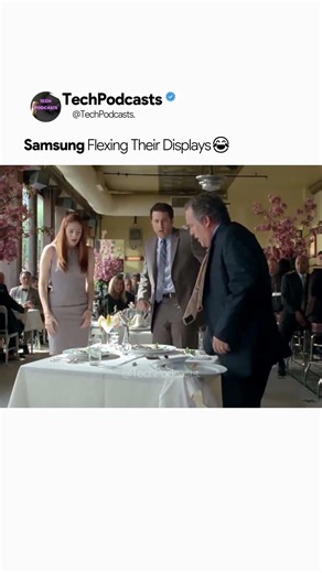 Samsung Flexing Their Dispalys