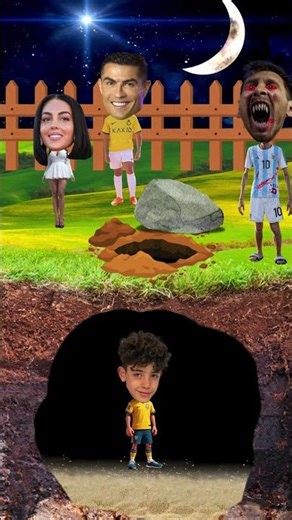 Will Cristiano Ronaldo save Junior from the monster that is Messi?