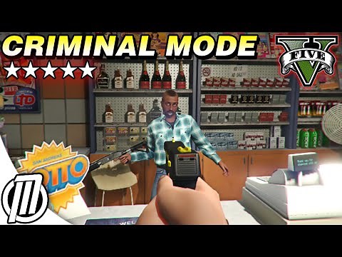 GTA 5 Mods: Criminal Mode, Starting from the Bottom! - PC Gameplay Live Stream (1080p)