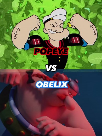 Obelix vs Popeye Fight: Fast-paced Debate