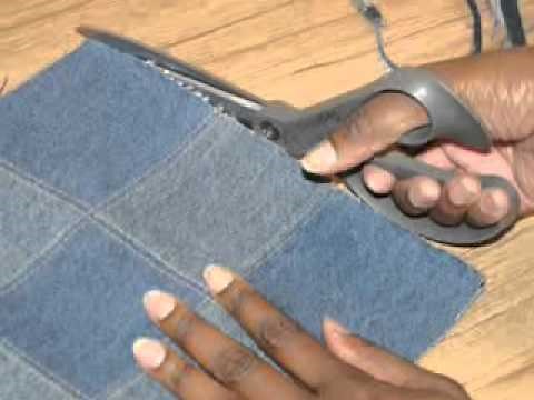 DIY Denim Purse From Old Jeans