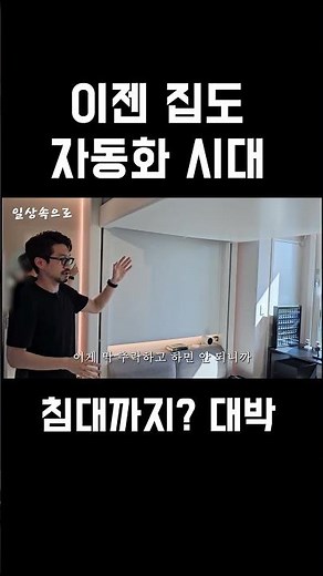 A couple in their 30s who automated all their furniture in their home.