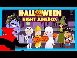 🎃 #halloween Night Jukebox | #spookystories & #funstories for Kids | Kids Hut #halloweenforkids |
