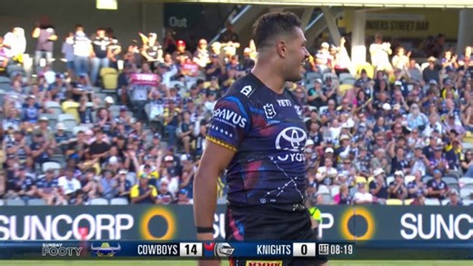 112K views · 2.2K reactions | Watch all the highlights as the Cowboys take on the Knights in Round 24!  | NRL | Facebook