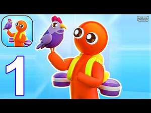 Bird Land - Gameplay Walkthrough Part 1 Stickman Bird Shop Manager (iOS, Android)