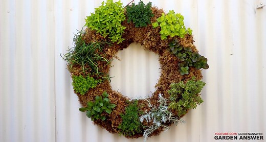 How to Make an Herb Wreath | Garden Answer
