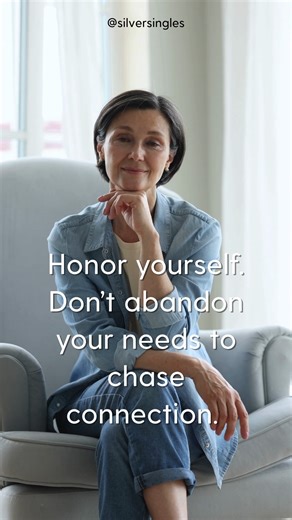 "Real connection reveals itself slowly, through consistency, care, and how your nervous system feels in their presence." - Matchmaker Sivan Ready to work with our matchmakers? Book a call today: https://bit.ly/3IEs2Am | SilverSingles