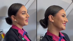 Flight attendant shows why your answer is very important when they say ‘hello’ as you get on plane