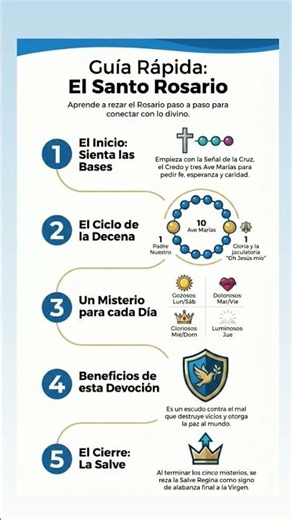 La forma CORRECTA de rezar el Rosario (y que pocos conocen) 📿