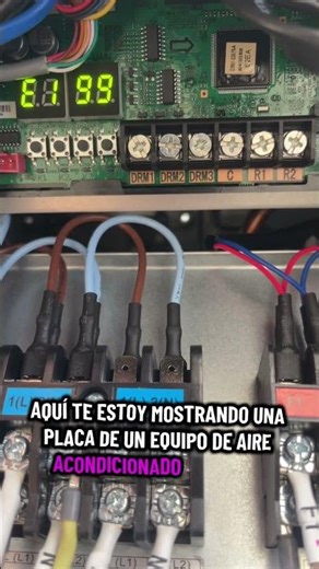 Falla código de error #airesacondicionados #hvac #accircuits #greenscreen