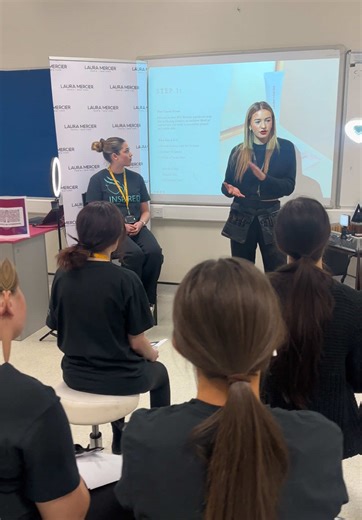 Laura Mercier's Makeup Masterclass at York College