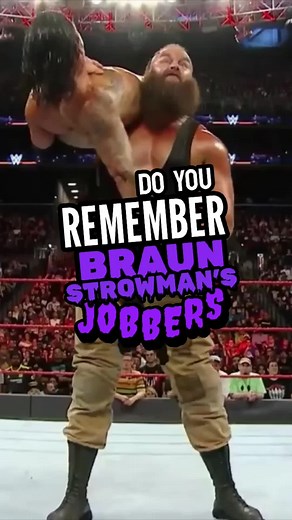 Who remembers Braun Strowman’s jobbers? In an effort to slap a fresh coat of paint on #WWERaw, Byron Saxton would begin interviewing the local competitors that were moments away from being squashed. It’s insane to think that one of these guys would get signed and have multiple WWE Championship matches only 2 months later. #WWE #prowrestling #braunstrowman