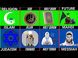 Islam vs Judaism Explained Just in 5 Minutes- Major Differences - Religion Comparison