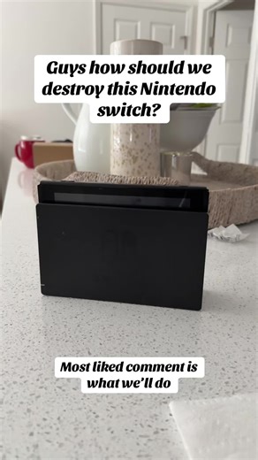 Creative Ways to Destroy a Nintendo Switch Console