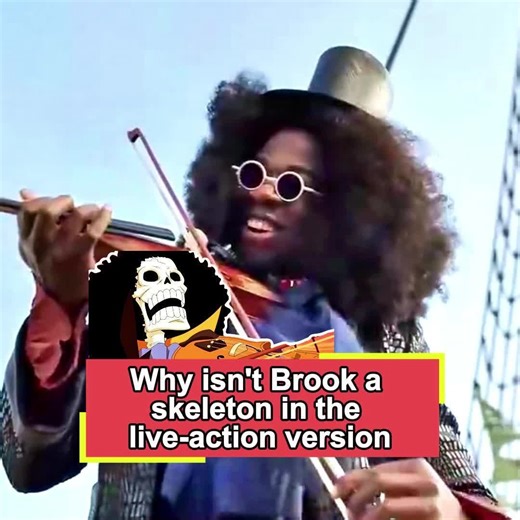 Why isn’t Brook a skeleton in the live-action version? No one realizes that three changes in One Piece Season 2 almost ruined the show.#onepiece#luffy#onepieceliveactionseason2#brook#fyp