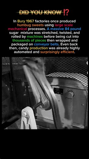 How Candy Was Mass-Produced in the Past 🍬 ⁉️ #shorts #history #didyouknow