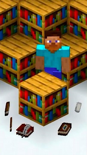Minecraft Bookshelf FACTS