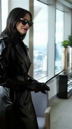 leather detective deals with criminals her way