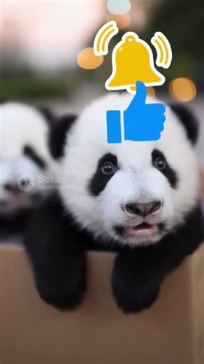 🐼💔 Si no te suscribes hoy… estos pandas bebés serán abandonados 😢🔔 #animales #pandasbebes #tierno 🎶😂