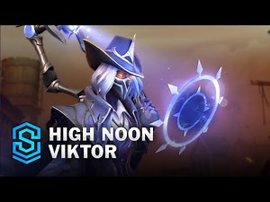 High Noon Viktor Wild Rift Skin Spotlight