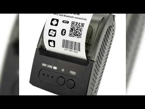 Latest Products You Must Know! NETUM 1809 Mini Portable 58mm Bluetooth Thermal Receipt Printer Sup