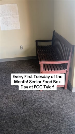 Every first Tuesday of the month, FCC Tyler is a Senior Food Box pick-up site for East Texas Food Bank. We are so grateful for the chance to serve our neighbors and for all of our wonderful volunteers who make this ministry possible! 🧺 | First Christian Church of Tyler