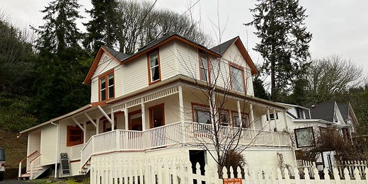 Iconic Goonies house in Astoria being restored to its original glory