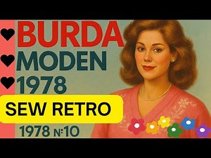 ✨ BURDA MODEN 1978 №10 ✨ WOW RETRO⚡️
