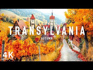 Autumn in Transylvania Romania 4K VIDEO | Discover the autumn of poetic villages and ancient castles