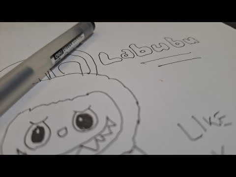 How to Draw a La BUBU easy and simple
