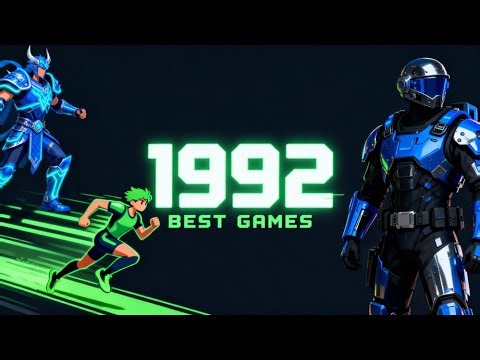 TOP 10 Best Video Games of 1992 (Retro Gaming List)