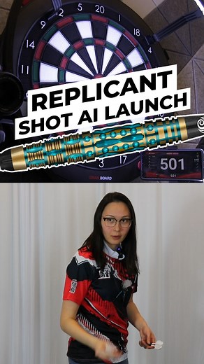 6.9K views · 237 reactions |  108 Checkout w/ Replicant Soft Tip Darts from the SHOT AI Product Launch  Watch the full video on our youtube page or shop the Replicant Darts Range on our website: A-ZDarts.com #darts #shotdarts #replicantdarts #dartsreview #dartsreviews #dartscheckout #dartscheckouts | A-ZDarts.com | Facebook