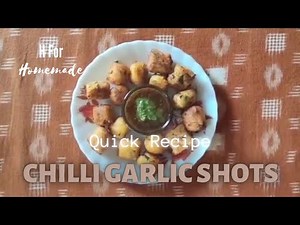 Chilli Garlic Shots || 10 min Recipe