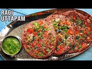 Ragi Uttapam Recipe | Instant Healthy Breakfast For Work, School, College, Busy Mornings | Millets
