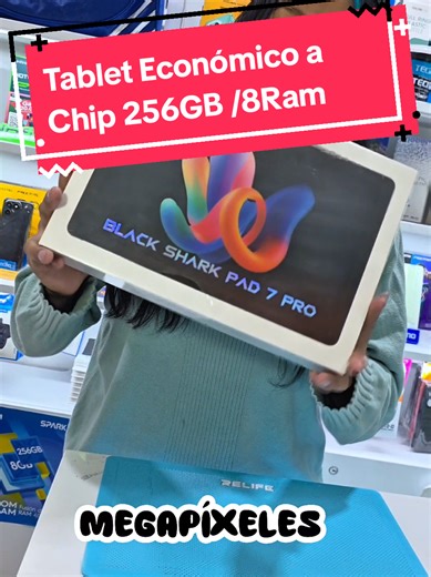 Tablet Black shack Pad 7 Pro a chip 256 GB /8 Ram Ref al whats 622.75.640 Tambien hacemos envíos a Toda Bolivia 🇧🇴 seguros y confiables con PuGaÑo Cell @Lizeth Gonzales #pugaño #blackshark #tablet #economico #viral