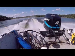 2005 Mercury 90hp Saltwater Running