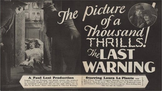 The Last Warning (1928)🔹(Silent) (Intertitles)