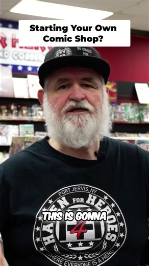 So you wanna open a comic shop? This is every part of the process, start to finish. We want you involved! #ComicShop #RetailTips #Collectibles #NewBusiness