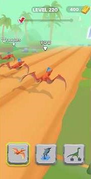 🎮 Dino Shifting Dinosaur Games Level - #220 🦖👑 #shorts #mobilegame #trex