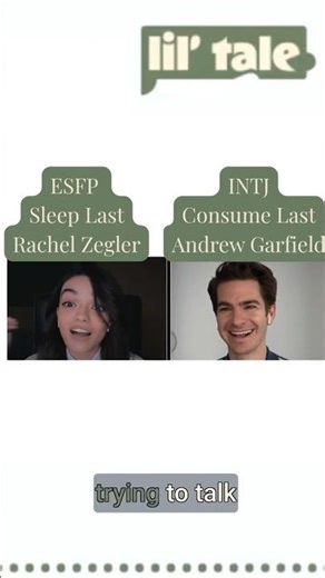 ESFP Rachel Zegler and INTJ Andrew Garfield Interrupt Each Other Nonstop #relatable