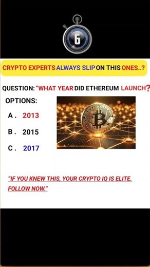 ONLY TRUE CRYPTO USERS KNOW THIS! 🤯 ETH QUIZ