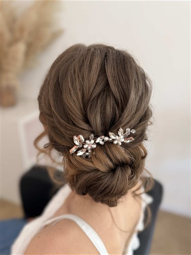 Chignon bas step by step pour mariée