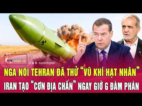 Hot topics: Russia says Tehran has tested a "nuclear weapon," Iran creates a "seismic shock" at t...