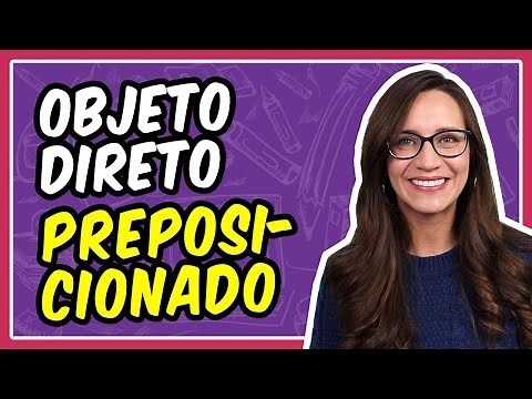 PREPOSITIONAL DIRECT OBJECT (verbal complement) || Prof. Letícia Góes