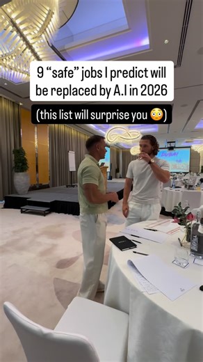 Jordan Lee on Instagram: "Let’s face it: A.I is not going anywhere. In 10 years time, it will be as normal as WiFi or the internet and it is going to replace millions of jobs. The difference between the rich and the poor won’t be how skilled they are. It will be how quickly they adapted to A.I and leveraged it to create value and solve problems. Your boss is looking at ways to replace you. But don’t fight the change… This is the biggest opportunity of our lifetime and if you’re prepared to take