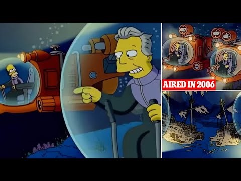 Simpsons shows Homer running out of oxygen in 2006 episode Titanic sub rescue mission 'low oxygen'