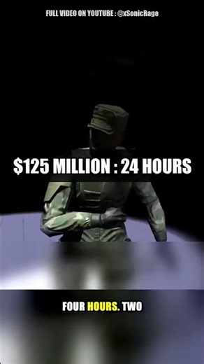 An unfinished game made $125 million in 24 hours
